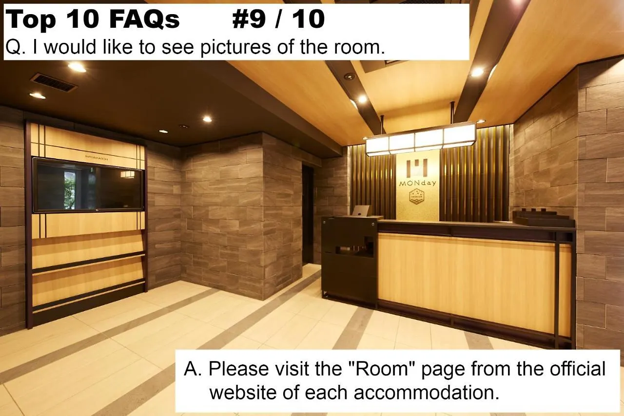 Monday Apart Premium Ueno Okachimachi Aparthotel Tokyo 4*,  Japan